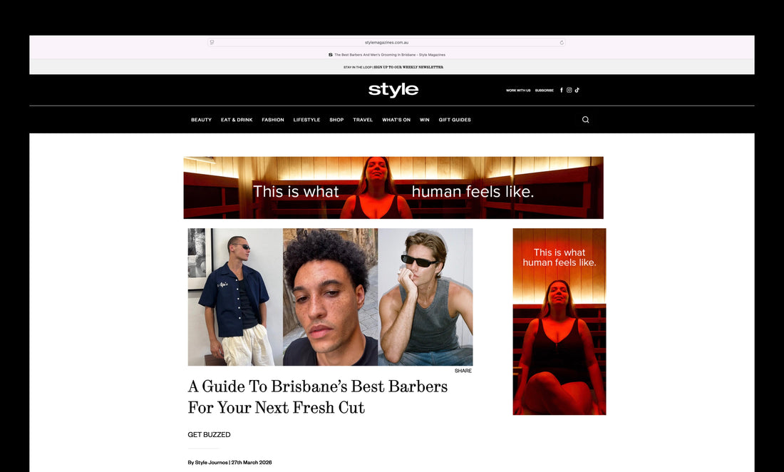 Best Barbers in Brisbane: Langanis Studio Featured by Style Magazine